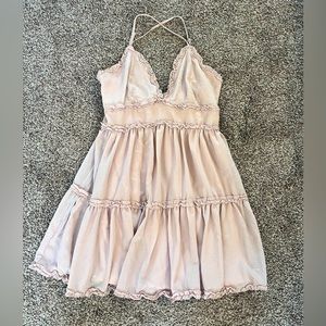Dusty Rose colored dress Medium